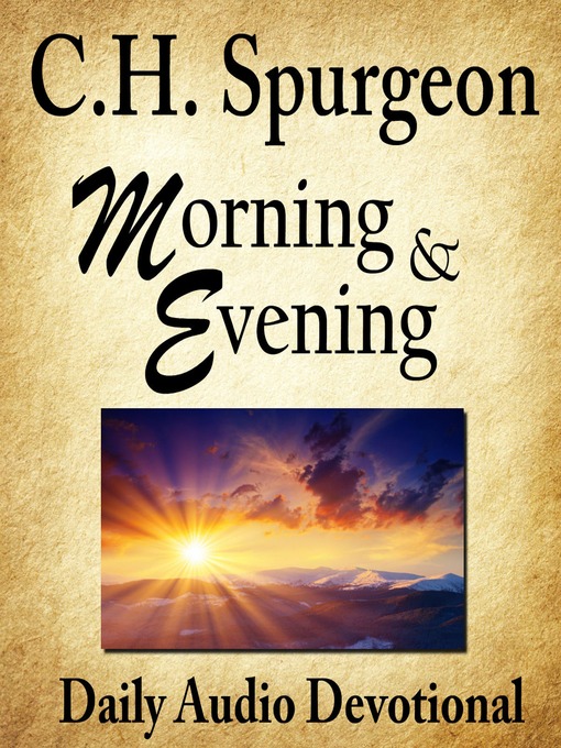 Title details for Morning and Evening by C.H. Spurgeon - Wait list